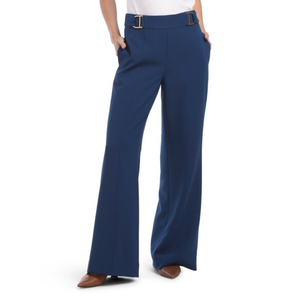 ELIE TAHARI Blue The Inez Pants - Picture 1 of 2